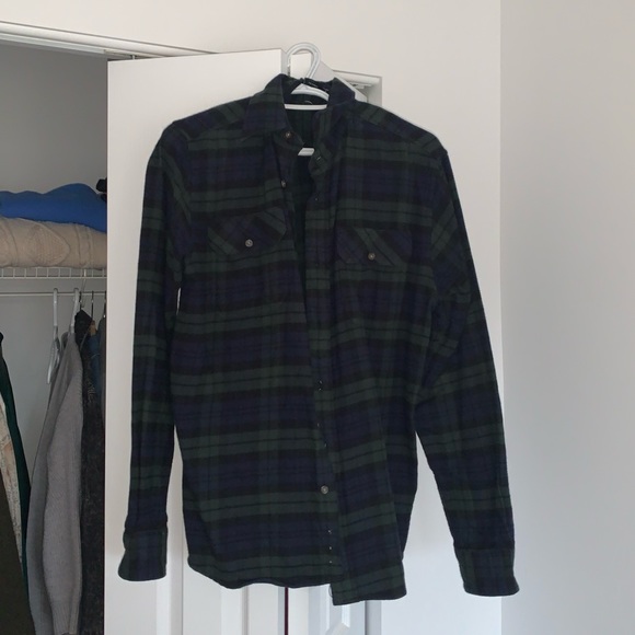 Thick Flannel Overshirt - Picture 1 of 2